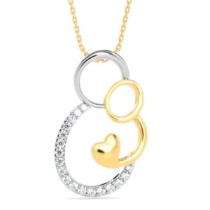Motherly Affection diamond pendant