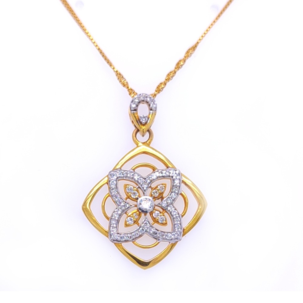 Puspa the fire sparkle diamond pendant - Image 2