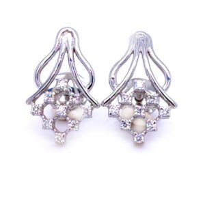 Nightingale diamond pendant & earrings set