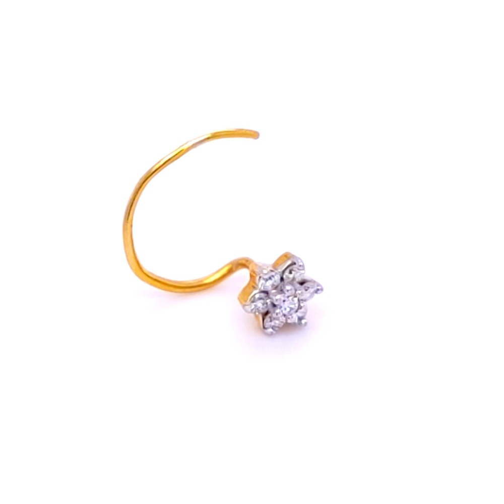 Padmavati seven diamond nosepin - Image 4