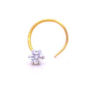 Zara one diamond nose pin