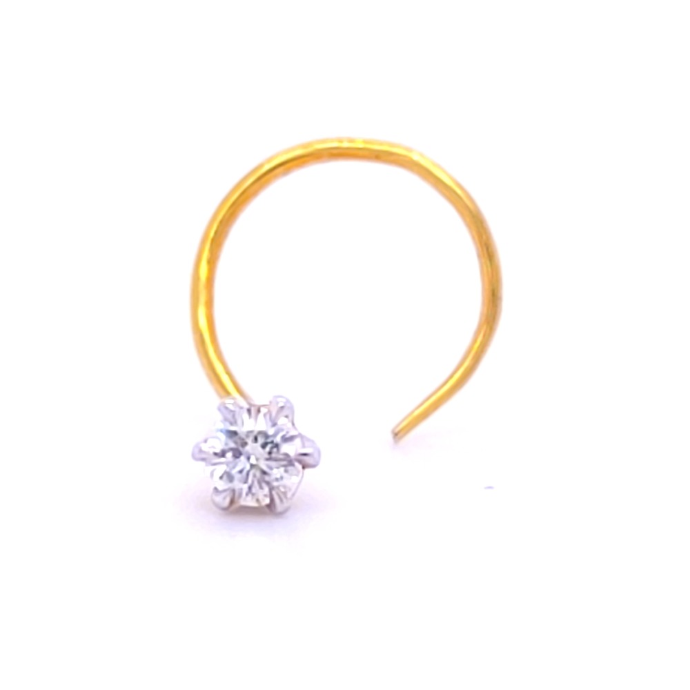 Zara one diamond nose pin