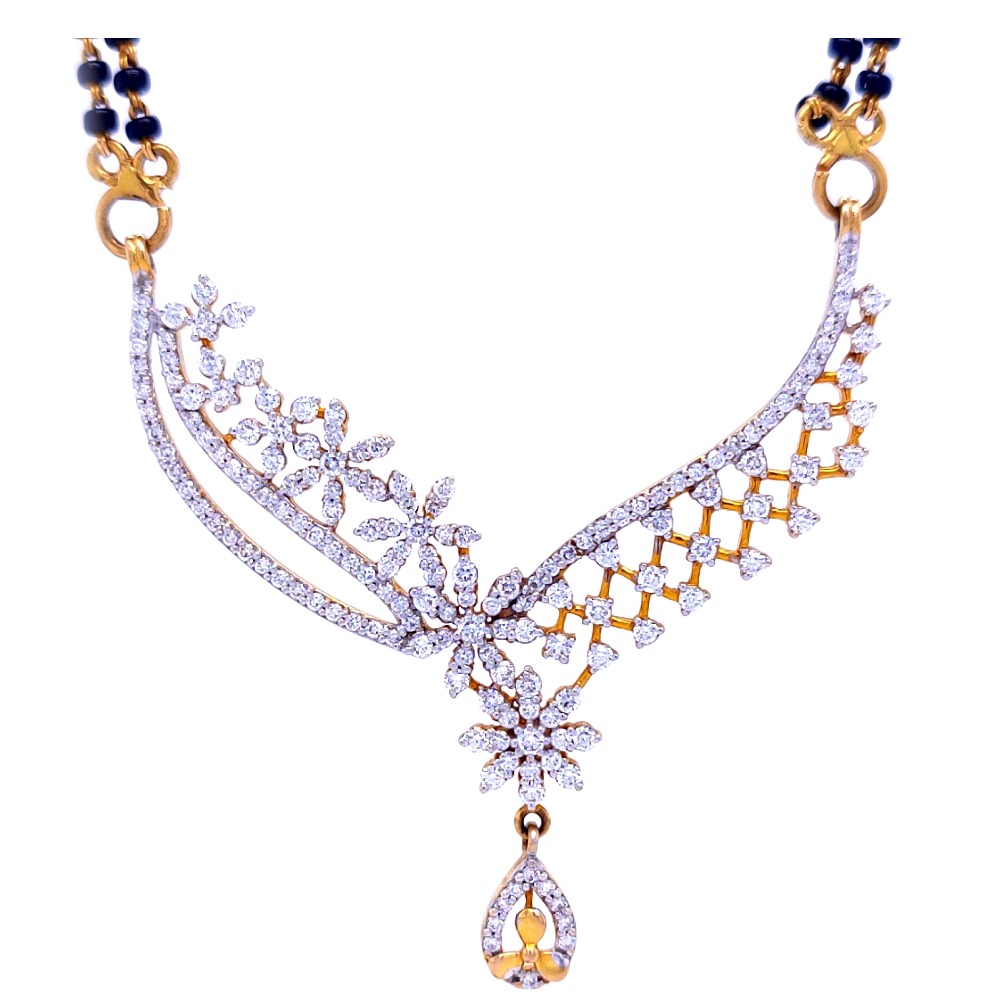 Kusumina diamond mangalsutra