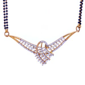 Raaina diamond mangalsutra