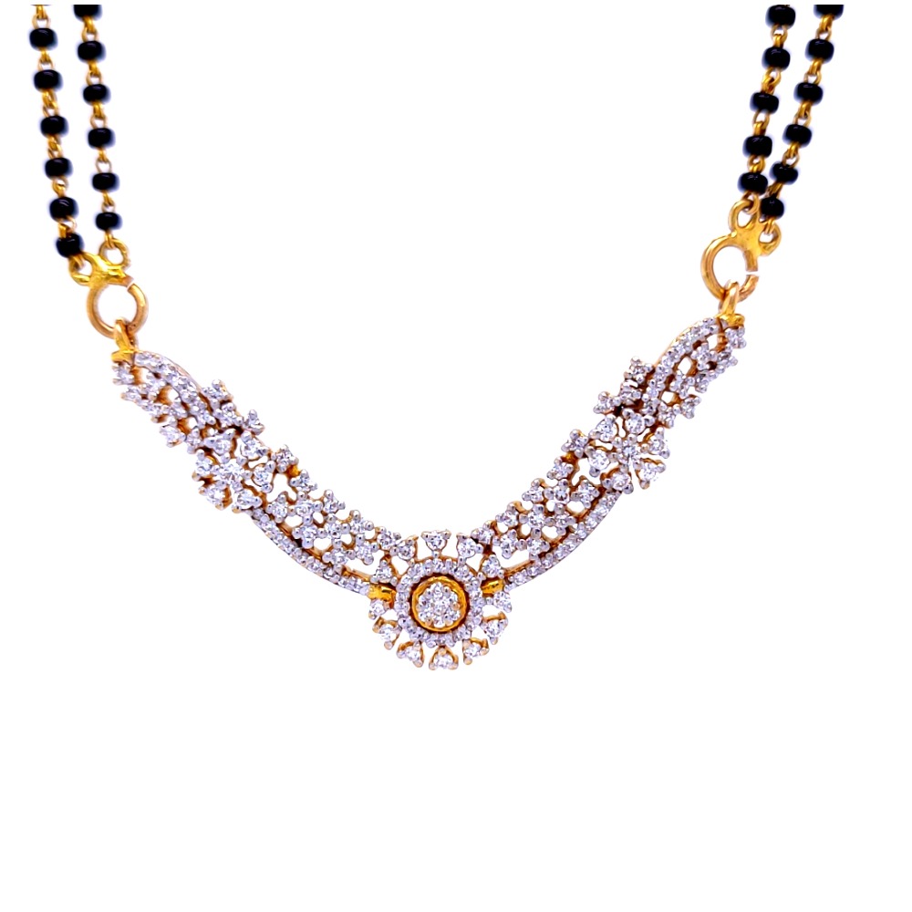 Myra sparkle diamond magalsutra - Image 2