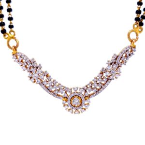 Myra sparkle diamond magalsutra