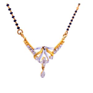 Indrani diamond mangalsutra
