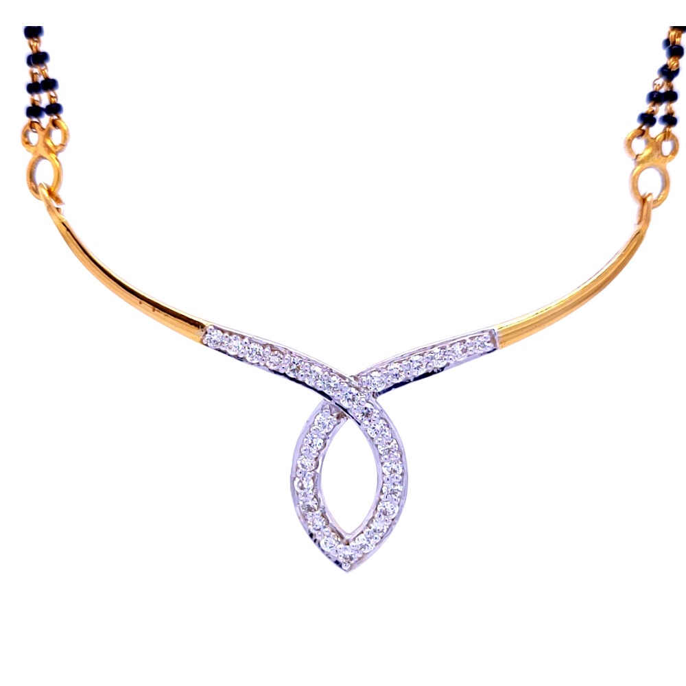 Lakshita diamond mangalsutra - Image 2