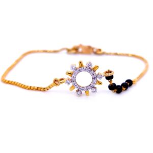 Sun shine diamond bracelet