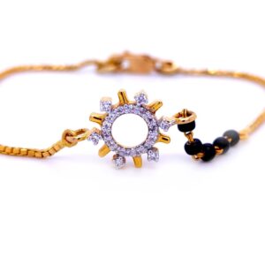 Sun shine diamond bracelet