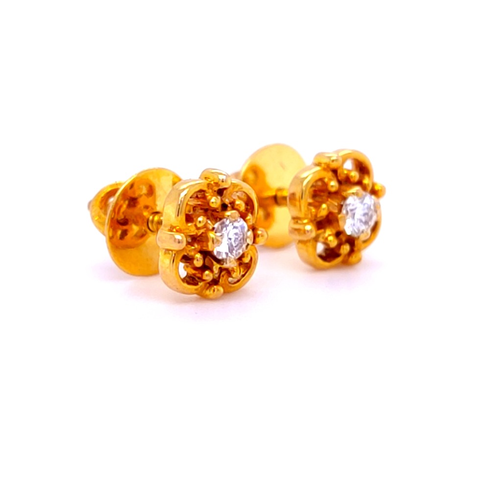Italino diamond earring studs - Image 2