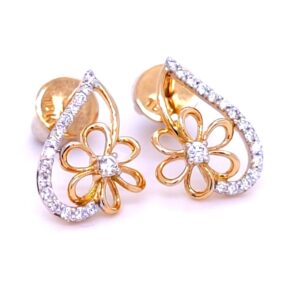 Amora diamond earring