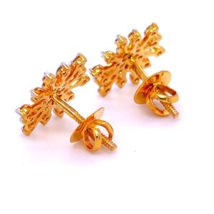 Star fire works earring