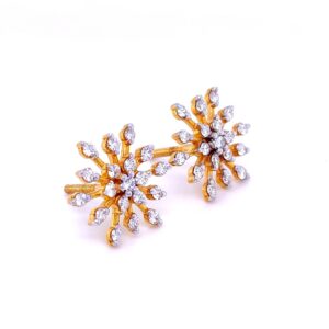 Star fire works earring