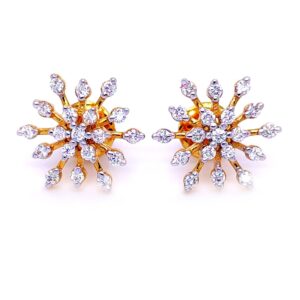 Star fire works earring