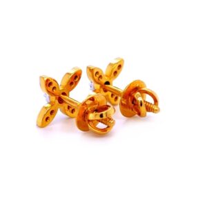 Flamingo four way diamond earring studs
