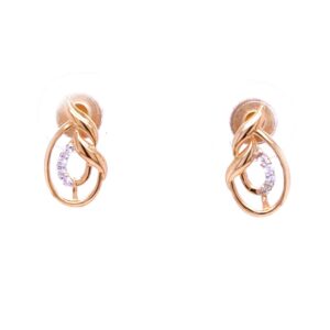 Fancy delicate diamond earring for special occasion