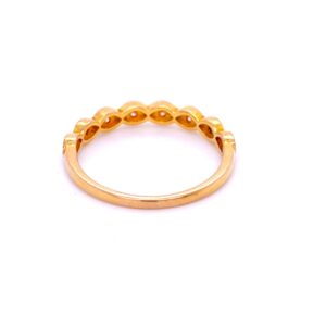 Fabulour vintage style diamond band