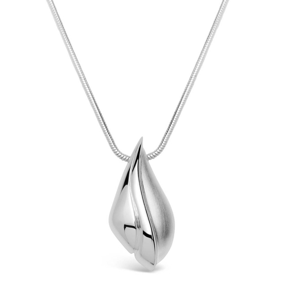 Silver Seaside Shell Pendant