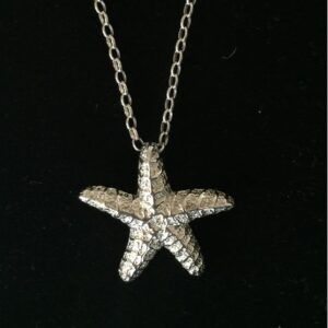 Silver Starfish Pendant