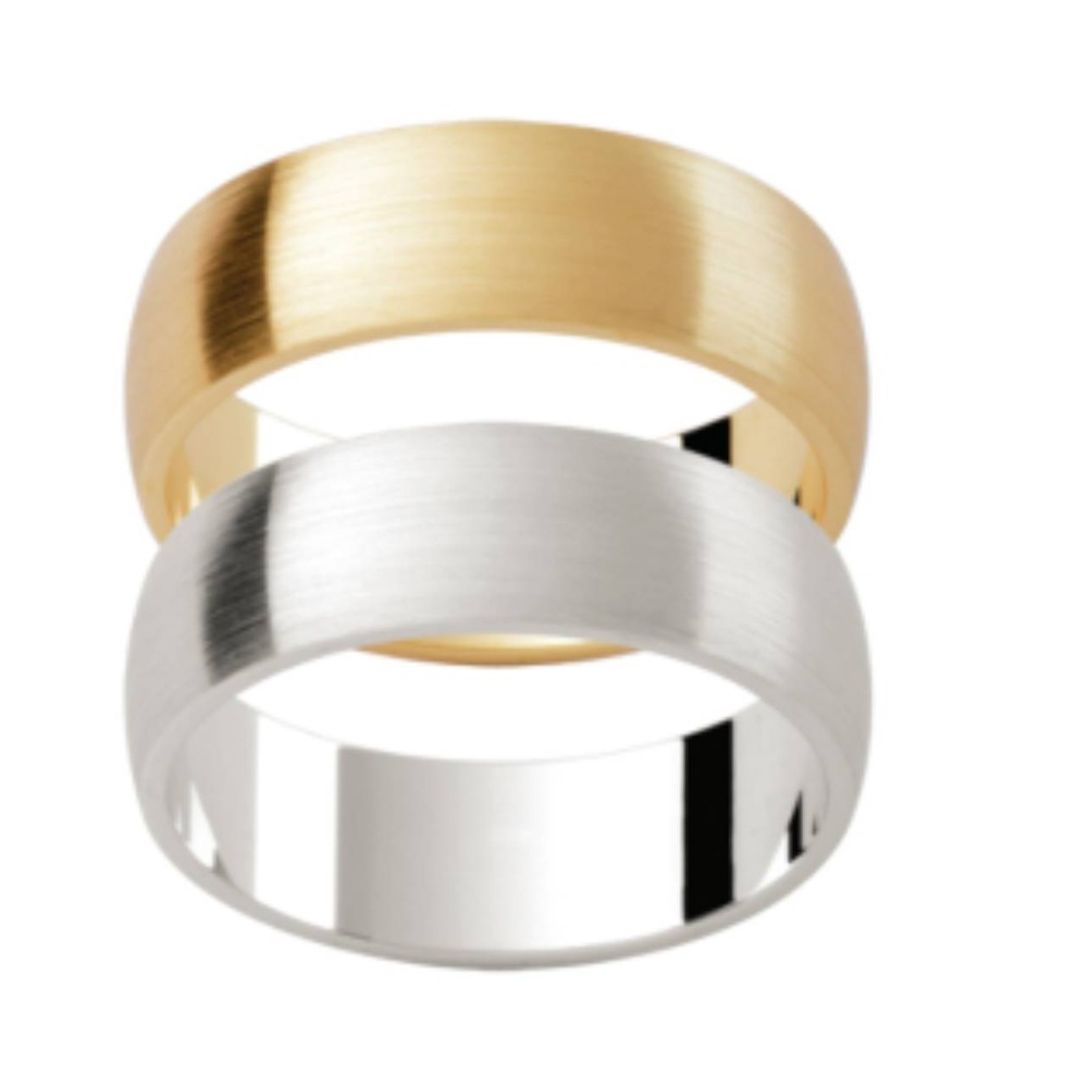 Gold Sandblast Ring
