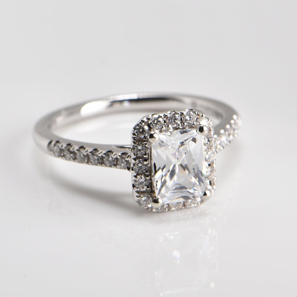 Gold Diamond Ella Ring