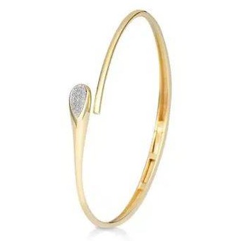 gold and diamand fancy bracelet