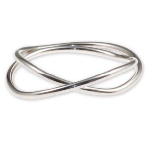 silver fancy bracelet