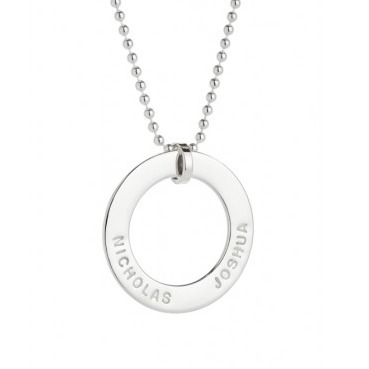 plain silver Pendant