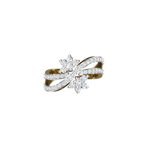 CRISS CROSS RING