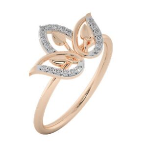 Heart on sleeve ring