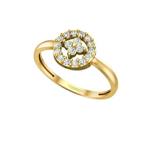 Encircled beauty ring