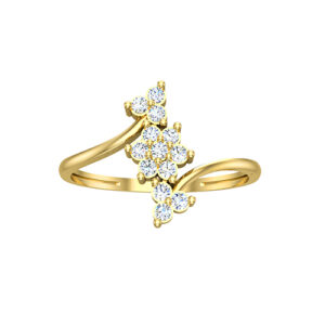 Flowers and petals ring