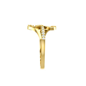 Lotus bud ring