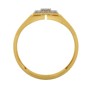 Diamond cuts ring