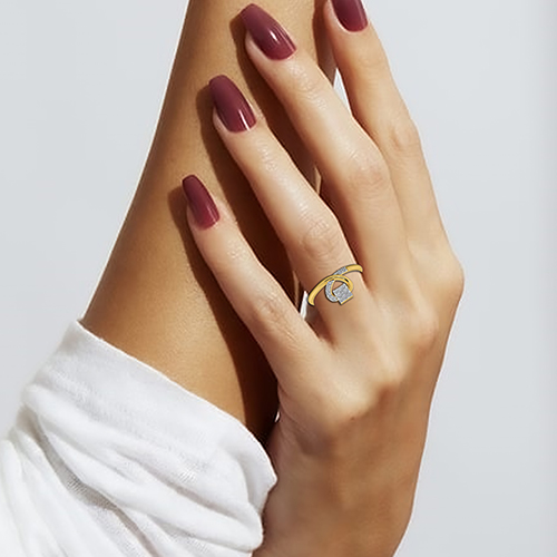 THE DIAMOND LOOP RING - Image 4