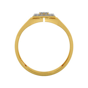 Diamond cuts ring