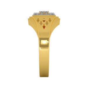 Diamond cuts ring