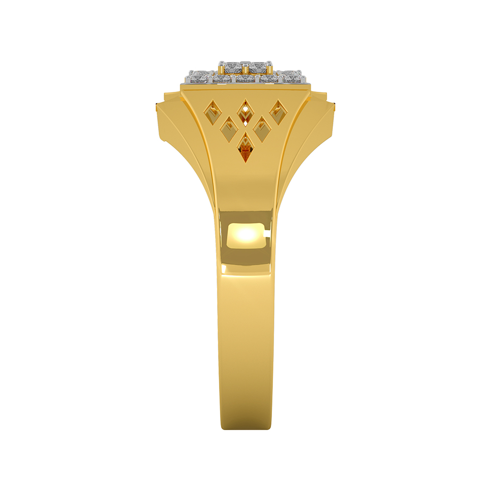 Diamond cuts ring - Image 2