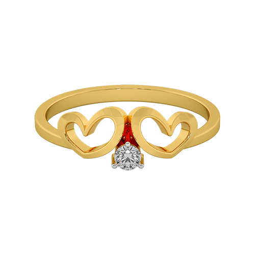 Two hearts ring