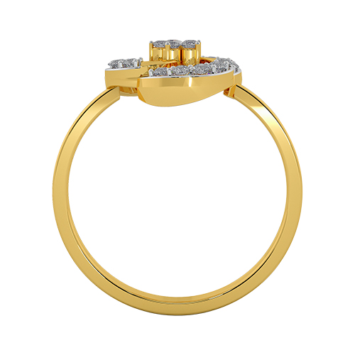 RIPPLE OF SPARKLE RING - Image 2
