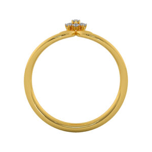 Mended together ring