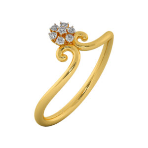Mended together ring