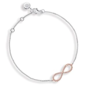 gold Blush infinite love bracelet