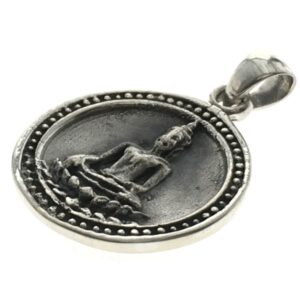 Budha Sterling Silver Pendant