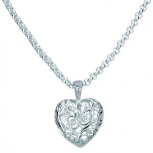 Silver fancy with chain