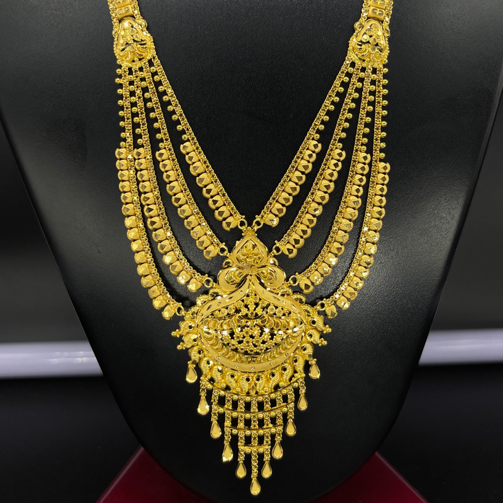 22 kt gold ranihaar fancy - Image 2