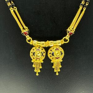 916 Gold Fancy Short Mangalsutra