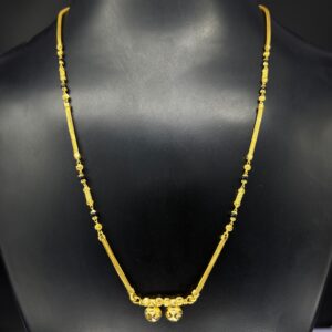 916 hallmarked short mangalsutra
