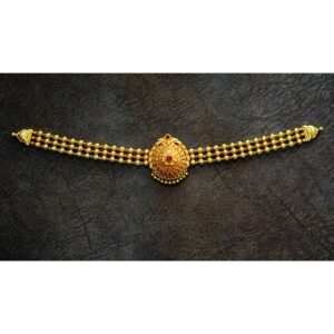 916 Gold Temple Choker